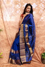 Load image into Gallery viewer, Kanchi Chequered- Royal Blue
