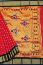 Load image into Gallery viewer, Reddish Paithani
