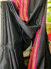 Load image into Gallery viewer, Kapas - Dongaria Cotton Black &amp; Pink

