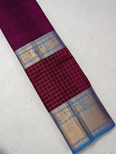 Load image into Gallery viewer, Kanchi Chequered- Rani Pink

