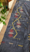 Load image into Gallery viewer, Handwoven Cotton Jamdani - Dhusor
