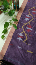 Load image into Gallery viewer, Handwoven Cotton Jamdani -  Halka Jaam
