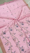 Load image into Gallery viewer, Handwoven Cotton Jamdani -  Golapi
