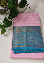 Load image into Gallery viewer, Kanchi Chequered- Pastel Pink
