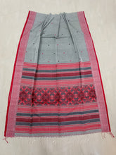 Load image into Gallery viewer, Kapas - Assam Cotton Grey &amp; Pink

