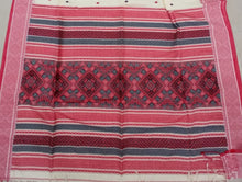 Load image into Gallery viewer, Kapas - Assam Cotton White &amp; Red
