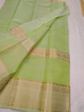 Load image into Gallery viewer, Kanchi Chequered- Lime Green
