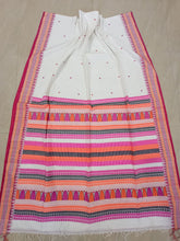Load image into Gallery viewer, Kapas - Dongaria Cotton White &amp; Pink
