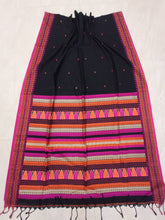 Load image into Gallery viewer, Kapas - Dongaria Cotton Black &amp; Pink
