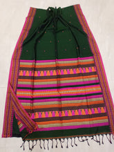 Load image into Gallery viewer, Kapas - Dongaria Cotton Green &amp; Pink
