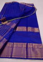 Load image into Gallery viewer, Kanchi Chequered- Royal Blue

