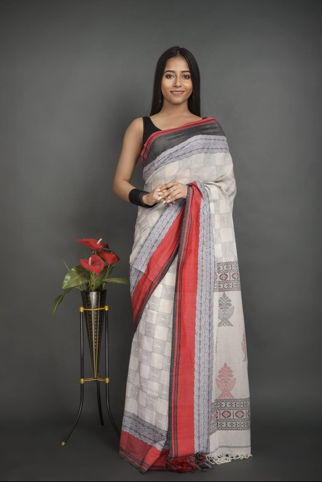 Kapas - Katha Stitch Box White