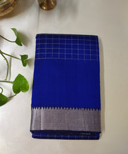 Load image into Gallery viewer, Mangalam - Royal Blue Chequered
